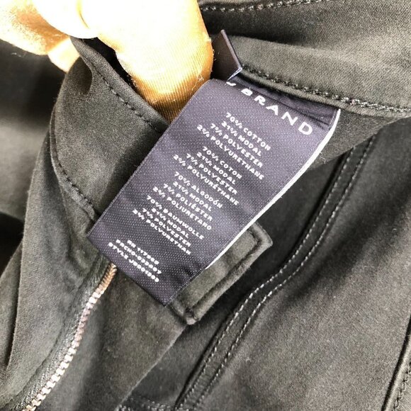 J Brand Skinny Legging Jeans Womens 26 Dark Green Mid Rise Stretch - Picture 8 of 11